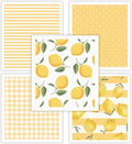HALL & PERRY Swedish Dishcloths for Kitchen, 5-Pack, Reusable Cellulose Sponge Cloths for Kitchen & Cleaning – Eco-Friendly, Ultra-Absorbent, Quick-Drying (Lemon Yellow)