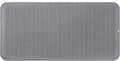 Silicone Dish Drying Mat for Multiple Usage,Easy clean,Eco-friendly,Heat-resistant Silicone Mat for Kitchen Counter or Sink,Refrigerator or Drawer Liner Grey 5XL 36inches x 18inches