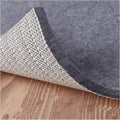 Non Slip Rug Pad Grippers - 2.5x9, 1/4" Thick, Felt + Rubber Double Layers Area Carpet Mat Tap, Provides Protection and Cushioning for Hardwood or Tile Floors