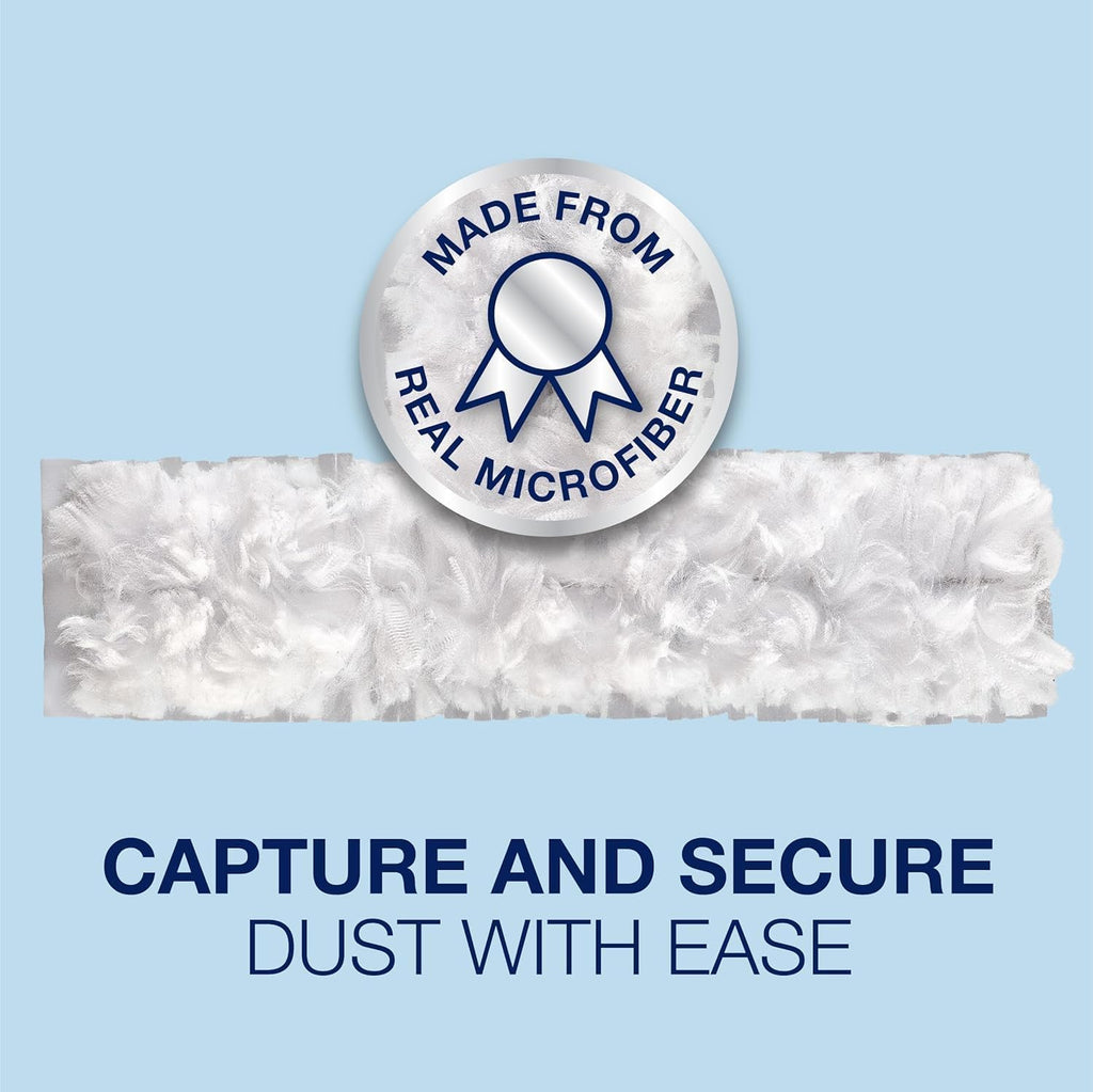 Bona Disposable Duster Refills - 9 Pack - High Performance Dusting System - Microfiber Dusters Remove Dust and Pet Hair for Quick Spot Cleaning