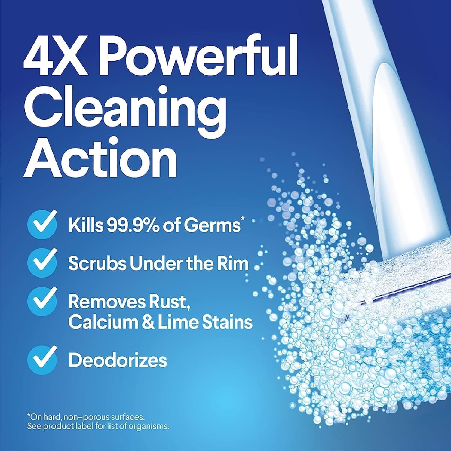 Clorox ToiletWand Disinfecting Refills, Rainforest Rush, Dorm Room Essentials, 30 Ct