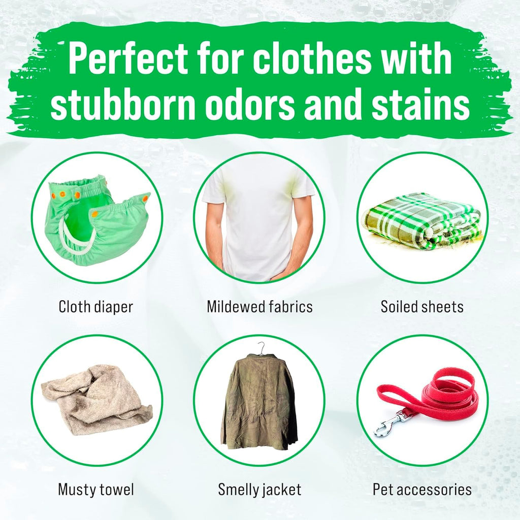 Rockin' Green Hard Rock Travel Laundry Detergent Sheets for Hard Water - Mess-Free Laundry Sheet Detergent with Sodium Bicarbonate - Easily Dissolvable Laundry Soap Sheets (104 Loads, Lavender Mint)