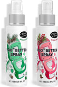 Clean-n-Fresh Toilet Spray, Holiday Pack Gift Set - 6.8 Fl Oz Balsam & Cedar and Bright Berry, Bathroom Odor Deodorizer, Up to 400 Uses