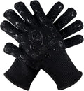 Grill Armor Oven Gloves 932°F Extreme Heat & Cut Resistant Oven Mitts with Fingers for BBQ, Cooking, Grilling, Baking – Accessory for Smoker, Cast Iron, Fire Pit, Camping, Fireplace, Griddle & More