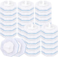 80 Pcs Toilet Wand Refills, Disposable Toilet Brush,Disposable Toilet Bowl Brush Replacement Heads,for Bathroom Cleaning,Clean Toilets,bathtubs,mop Pools, wash basins