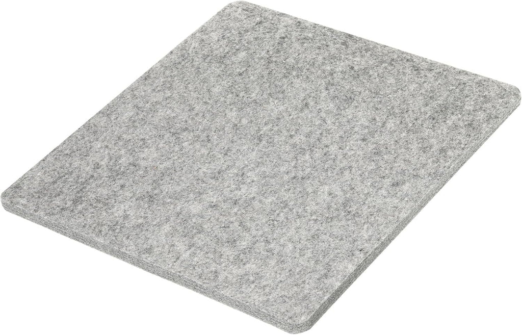 PATIKIL Wool Pressing Mat, 14" x 13" Wool Ironing Pad Blanket 0.5" Thickened Heat Resistant Quilting Ironing Pad for Quilters Sewing Craft, Grey