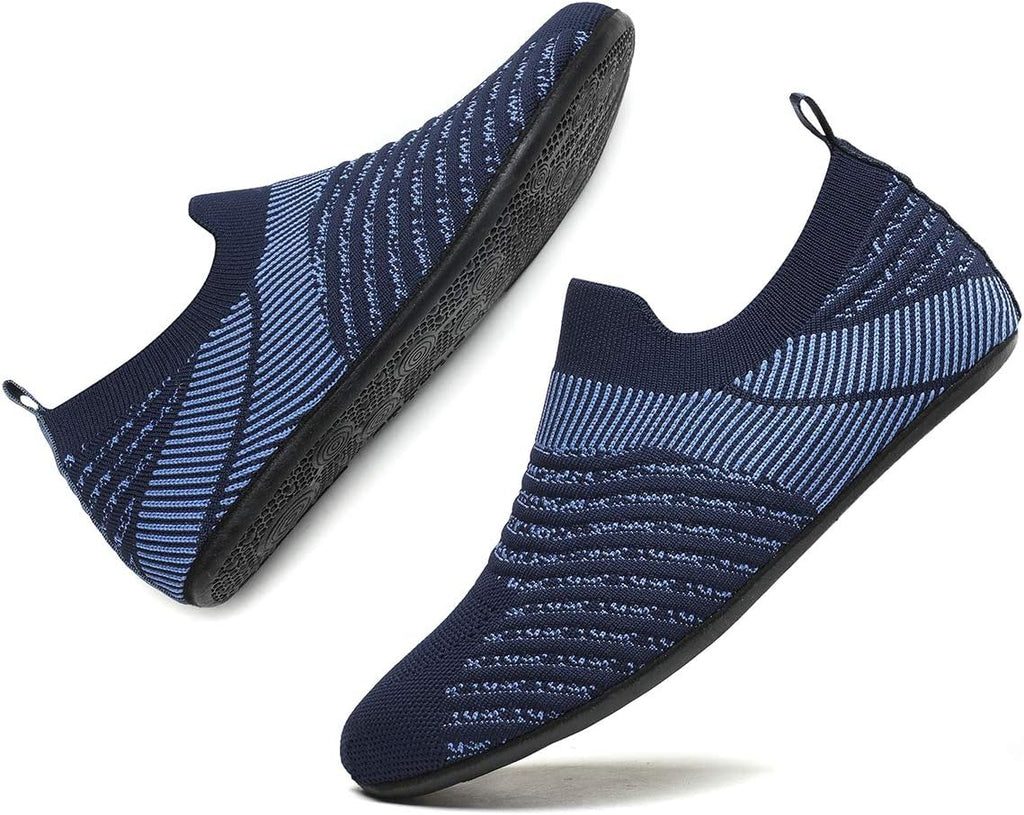 Adult Indoor House Slippers Socks Lightweight Non Slip Grip House Home Shoes for Women Men