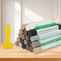Furniture Markers Touch Up, 20 Colors Wood Filler Sticks, Wood Wax Crayons for Repairing Scratches, Scuffs, Cracks, Holes on Furniture, Floors, Cabinets, Tables, and Doors - Tech Wood Series