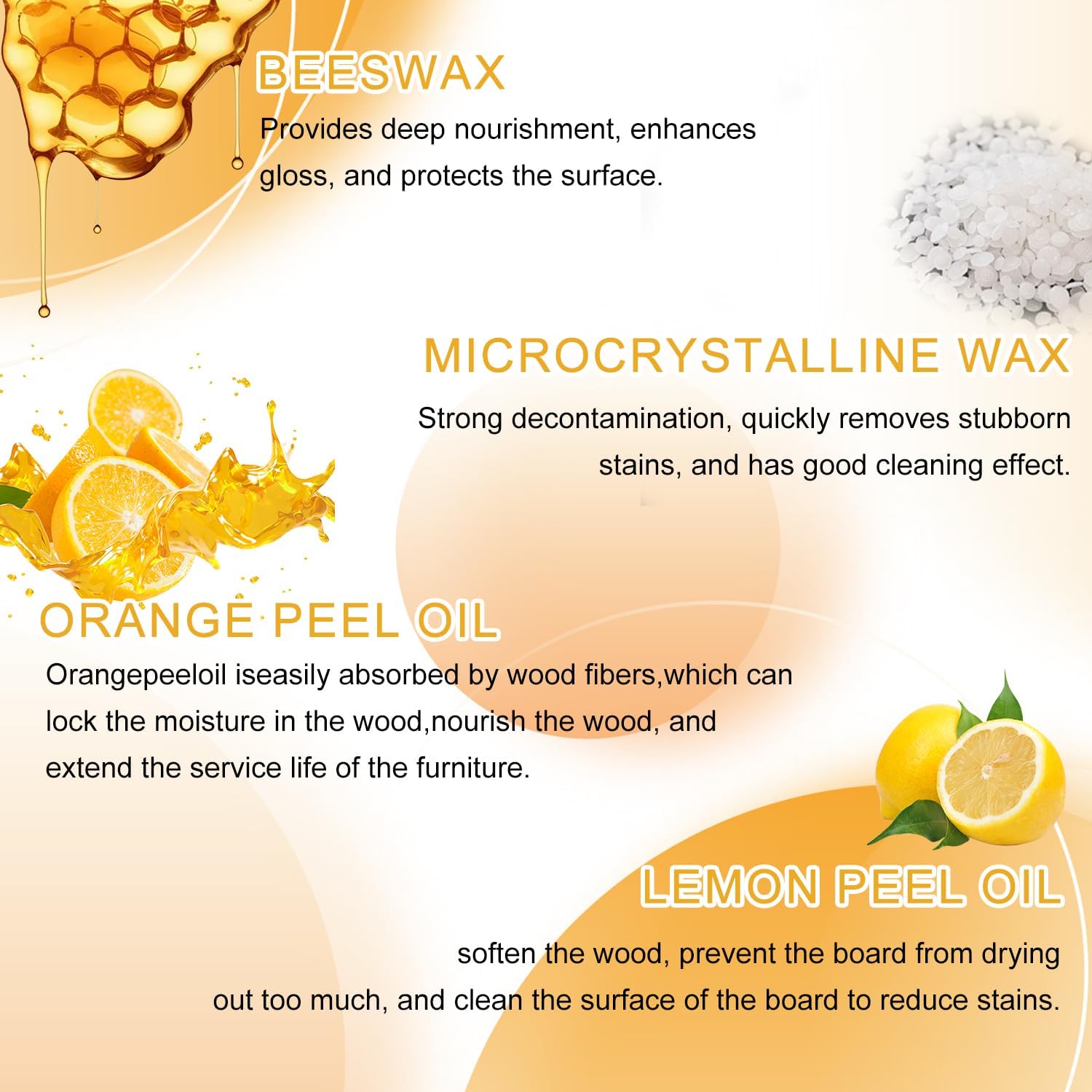 2Pcs Natural Beeswax Care Spray & Restorer, 2025 New Bees Wax Furniture Polish and Cleaner, Beeswax Furniture Polish for Wood, For Living Room, Kitchen, Leather and Furnitures Polishs - 120 ML