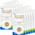 ZSZMFH 10 Pack Moisture Absorber Hanging Bags, Fragrance Free Humidity Packs, 15 OZ Dehumidifier Bags Effectively Trap Extra Moisture,Hanging Closet Dehumidifier Bags-425g/pack
