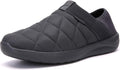 KUBUA Slippers for Men and Womens Indoor House Shoes Plush Slip on Outdoor Garden Loafers