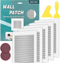 5pcs Drywall Patch Kit (8" x 8"), Self-Adhesive Fiberglass Wall Repair Patch Kit & Aluminum Metal Sheet Drywall Patch, Quick Repair Large Holes in Drywall