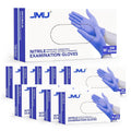JMU Nitrile Gloves Medium Bulk 2000 Count, 3.5 Mil Disposable Gloves Latex-Free, Violet Blue