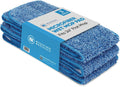 Microfiber Wholesale 20 inch Microfiber Mop Pads - Machine Washable, Reusable, Refills & Replacement Wet Mop Heads Compatible with Any Microfiber Flat Mop System (3 Pack)