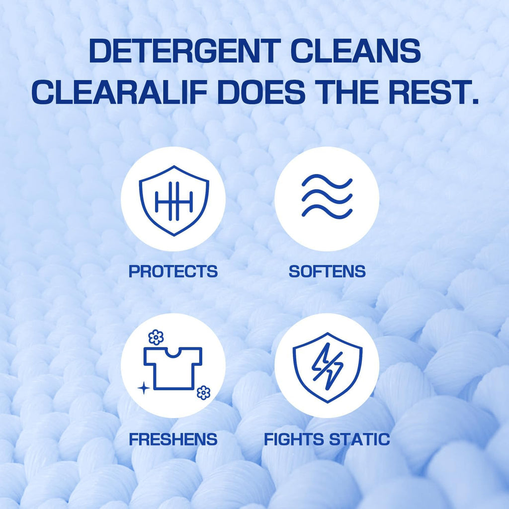 CLEARALIF laundry Fabric Softener Sheets, Fresh Linen Scent, 160 Loads, Eco Friendly, Great For Travel, Apartments, Dorms.