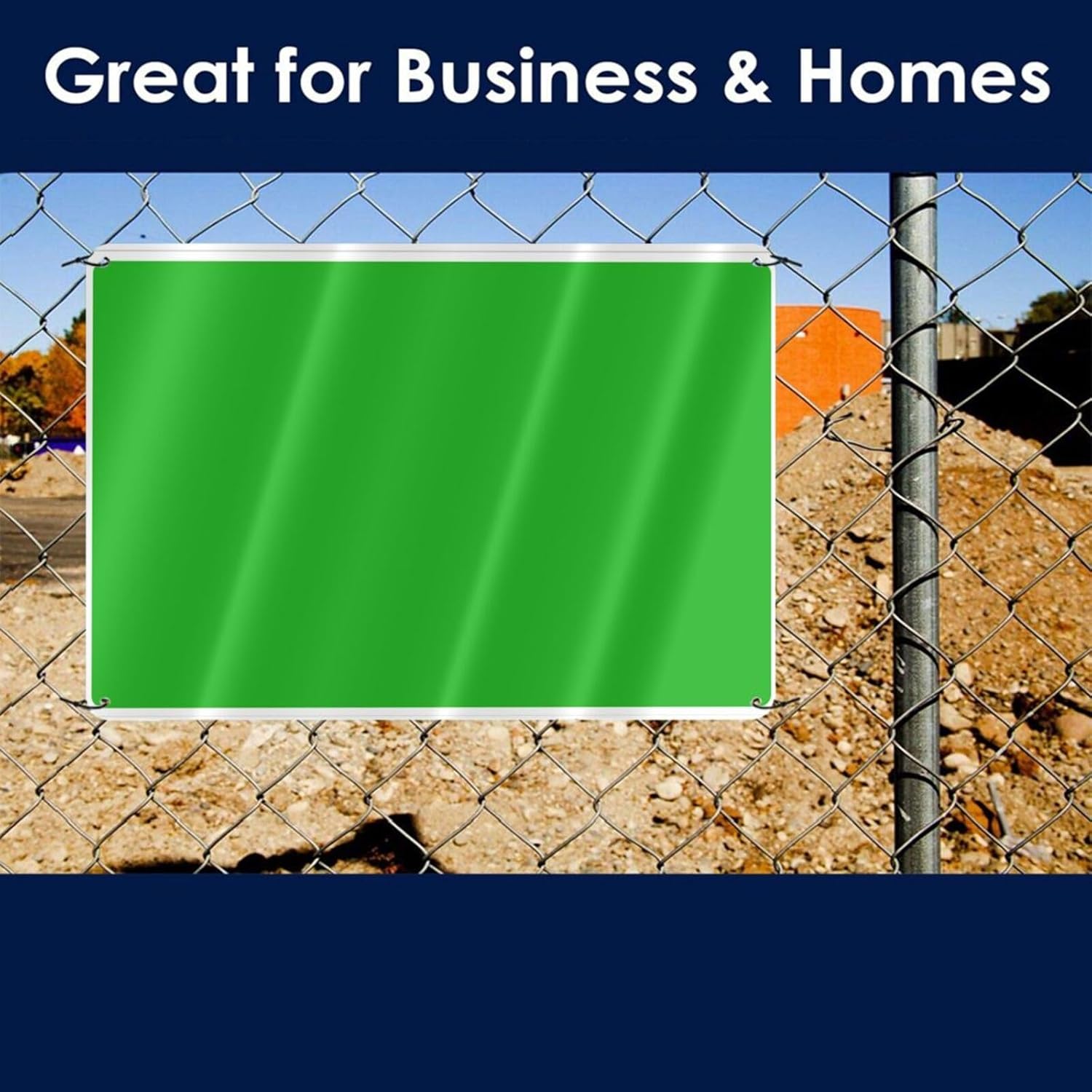 Personalized Aluminum Weatherproof Metal Signs - Multiple Sizes, Custom Text & Picture, Hazard, Garden, Custom Door Signs