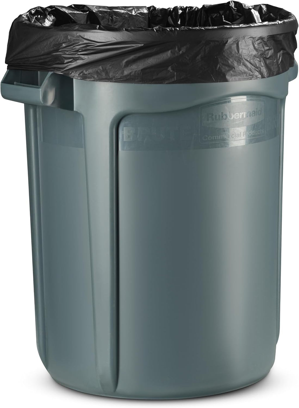 55-60 Gallon Trash Bags Heavy Duty - Bulk 150 Pack Large Garbage Bags - Big Black Commercial Trash Can Liners - Made In USA