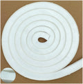 32 Ft Weather Stripping Self Adhesive Seal Strip Weatherstrip for Windows and Doors House Soundproofing(32ft x11/32 Backing x 9/16 Brush inch, White)