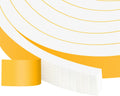 White Weather Stripping, Strong Self Adhesive Weather Stripping Door Seal for Doors and Windows,Closed Cell Weatherstrip, SoundProof Weatherproof Foam Tape (3/4 in x 5/16 in x 13Ft)