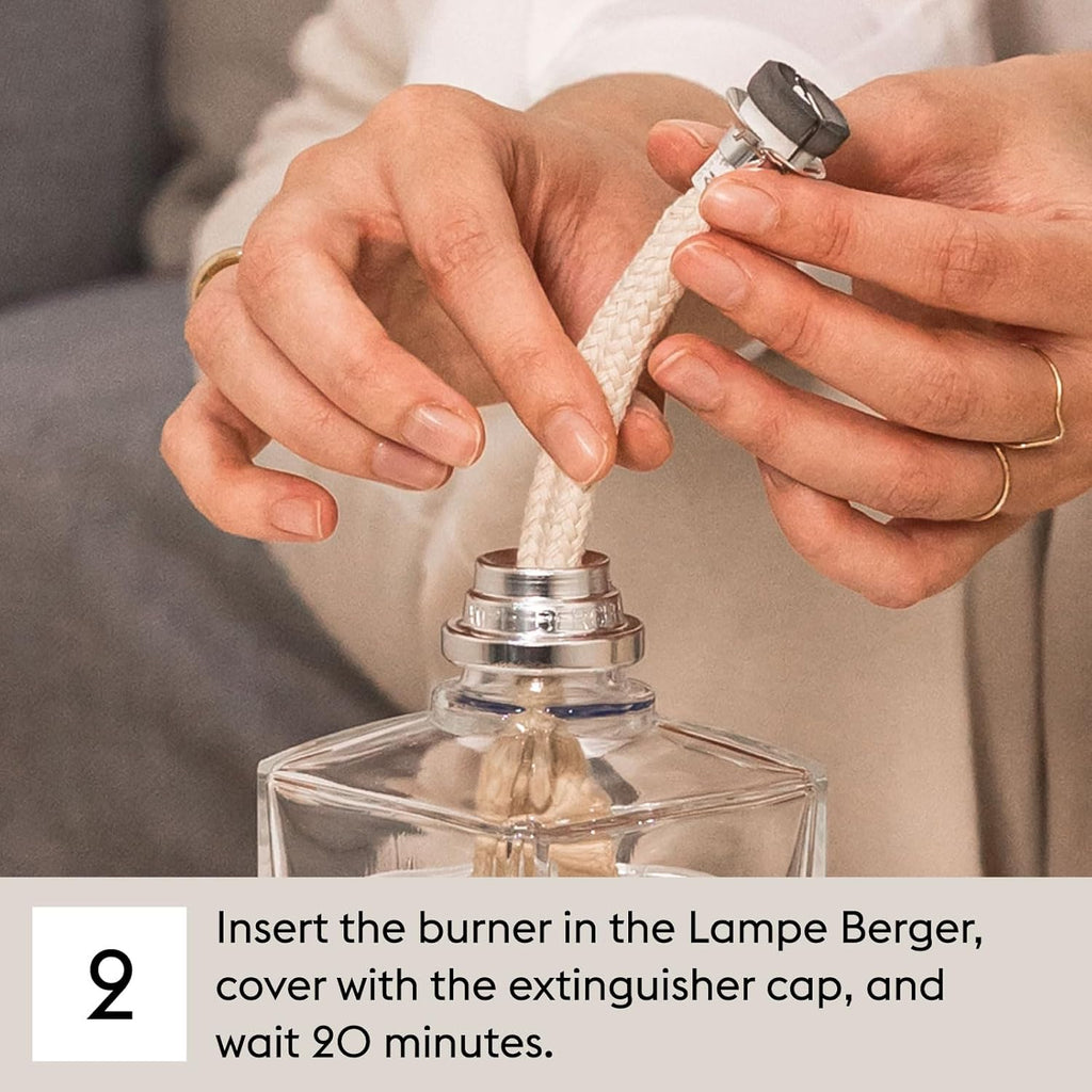Fresh Linen - Lampe Berger Fragrance Refill for Home Fragrance Oil Diffuser - 33.8 Fluid Ounces - 1 Liter