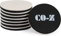 CO-Z 8pcs Felt Furniture Sliders for Hardwood Floors, 4 3/4 in Reusable Furniture Pads, Heavy Furniture Movers Sliders for Hard Surfaces, Thick Moving Pads Floor Protectors for Vinyl Tile Floors