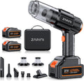 Car Vacuum Portable Cordless, 40000Pa High Power Dust Buster, 6-in-1 Handheld Vacuum Cleaners for Home, Car, Pet Hair, Keyboard, Black