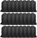 ZPECC Travel Laundry Bag 24 Pack,Bulk Extra Large Heavy Duty Bags, Durable Dirty Clothes Organizer With Drawstring, Fit a Basket or Hamper (40" X 30",Black)