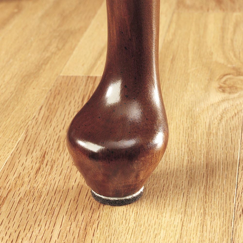 SOFTTOUCH softtouch Heavy Duty Felt Furniture Pads 1-1/2 Inch- Protect Hardwood Floors from Scratches, Brown, 24 Pack