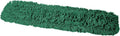 Commercial Dust Mop Replacement Head – 36 x 5 in. Cotton Nylon Reusable Mop Head – Industrial Dust Mop Refill for Floor Cleaning & Janitorial Supplies, Green