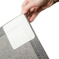 Home Techpro Rug Pads Grippers, 12 PCS Non Slip Washable Grippers for Rug, “Vacuum TECH” - New Materials to Anti Curling Rug Pad : Keep Your Rug in Place & Make Corner Flat and Easily Peel Off