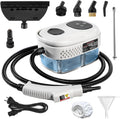 Handheld Steam Cleaner, 1000ml Water Tank, 15S Heat-up Time, Multipurpose Steamer for Home Use, Pressurized Steamer for Cleaning Floor, Upholstery, Grout and Car White