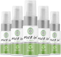 Mist N' Go by Omaze Travel Bathroom Spray - Toilet Odor Eliminator & Air Freshener - Fresh Linen (1oz x5)