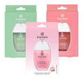 PAMMI Power Mist Hydrating Hand Sanitizer Spray, Portable Travel Size Pocket Hand Sanitizer, Scented Handsanitizer Mini Spray For Car - 600 Sprays (3 Packs (Aloevera, Peach, Guava))