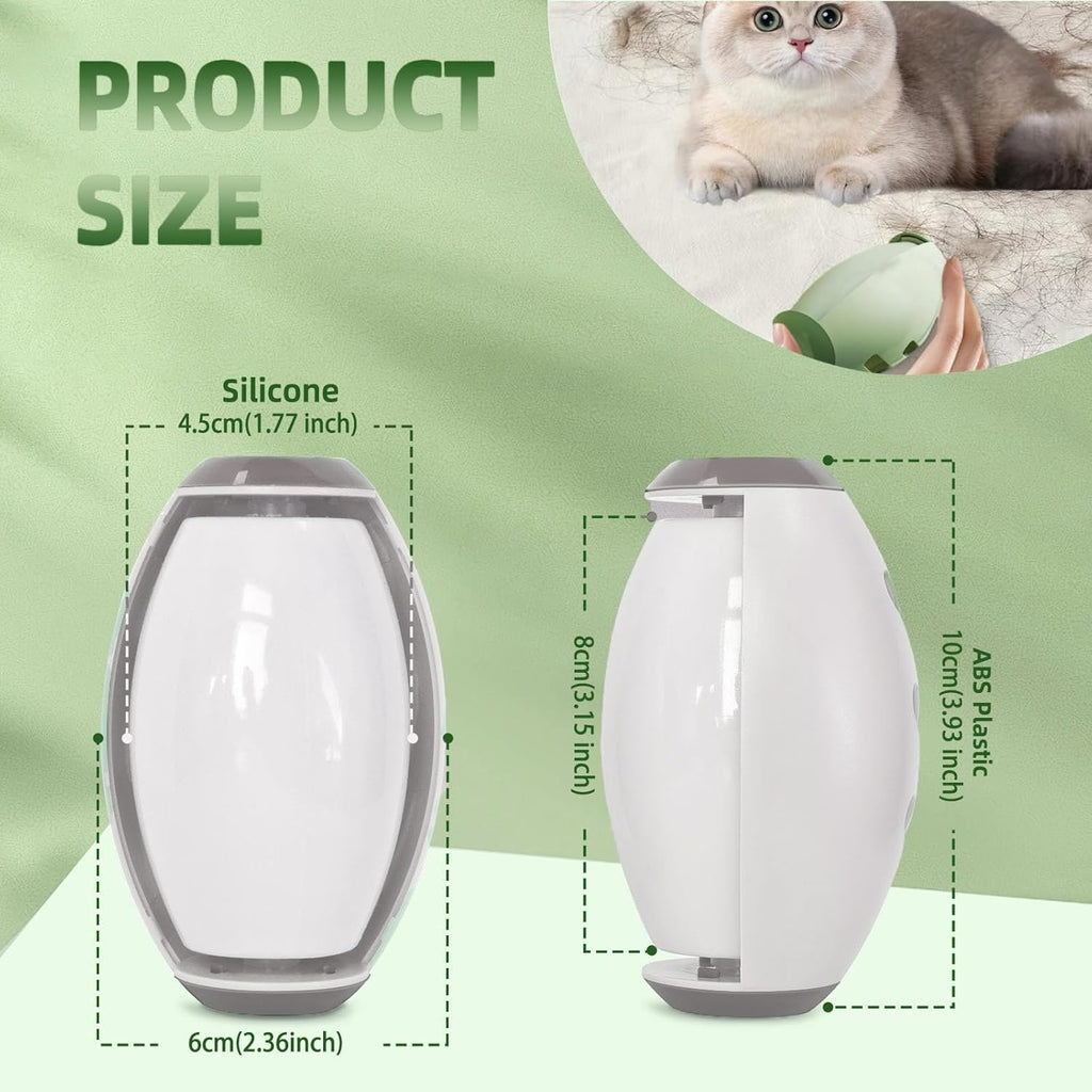 Upgrade Reusable Lint Roller for Pet Hair, Portable Washable Sticky Rollers for Clothes, Super Sticky Home Travel Lint Roller Ball Remover Clothes Plush, Hair, Dust (White)
