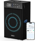 CleanForce Cube | 4-in-1 Desk Organizer with Air Purifier, Wireless Charger, Bluetooth Speaker & Cordless Diffuser | for Home Office, Bedroom | FCC Certified | Quiet & Space Saving