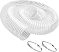 PVC Dust Collection Hose 6" x 5'- Heavy PVC Fume Collection Hose for Workshop, Woodworking, Dust Collection Systems