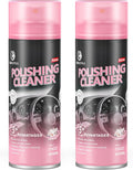 Car interior protectant Spray-Repels Dust & Staining,Restores & Protects Plastic, Vinyl, Leather - UV Guard, Anti-Aging, Long-Lasting Gloss, Exterior & Interior Car Polishing Cleaner (2 x 15oz)