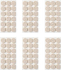 Furnigear Felt Furniture Pads for Hardwood Floors - Self Adhesive Chair Felt Pads, Floor Protector for Furniture Feet, Furniture Sliders Moving Your Furniture Smoothly - Anti Scratch 108 Pcs 1" Round