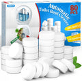 USKICH Toilet Bowl Cleaner - 80 PACK, Household Automatic Toilet Bowl Cleaners with Bleach, Bathroom Toilet Tank Cleaners Tablets with Sustained-Release Technology for Against Tough Stains