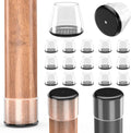 Furniture Sliders,16 PCS Chair Leg Sliders for Carpet, Furniture Movers Sliders, Carpet Chairs Furniture Glides, Floor Protectors, Carpet Moving Sliders Easily Move.(Clear, Fit:1.62-2").