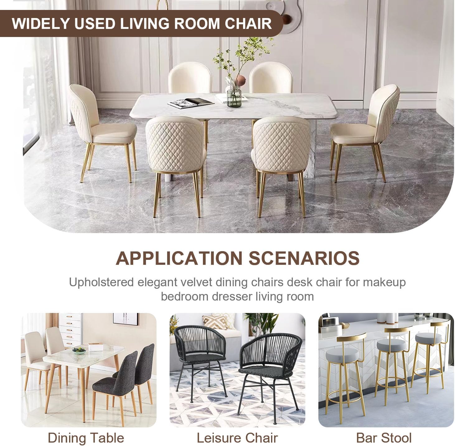 20 Pcs Chair Leg Floor Protectors for Hardwood Floors, Clear Rubber Furniture Sliders with Felt, Silicone Furniture Leg Caps Covers (Fit Square Diameter:1.06" to 1.44")