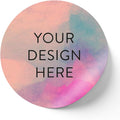 100 Custom Vinyl Stickers - Upload Your own Image, Text, Design, Logo - Personalized Logo Labels for Handmade, Packaging, Bottle, Jars, Candle, Brand Stickers (Rose, 2x2)