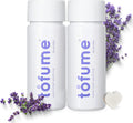 Effervescent Bathroom Air Freshener - Floral Lavender - Toilet Deodorizer, Bathroom Odor Eliminator, Flushable Air Freshener Toilet Tablets, 2 Pack (60 Tablets)
