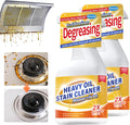 Kitchen Heavy Oil Cleaner, 2025 Newly Upgraded Heavy Duty Oil Stain Remover, 500 ML Multipurpose Cleaner Spray, Kitchen Degreaser Spray for Stovetops, Ovens, Range Hoods (2)