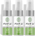 Mist N' Go by Omaze Travel Bathroom Spray - Toilet Odor Eliminator & Air Freshener - Fresh Linen (1oz x3)