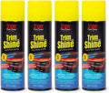 Stoner Car Care 91034-4PK Trim Shine – Vinyl and Plastic Protectant for Interior and Exterior Detailing, Restores OEM Color, Adds Shine, UV and Water Protection – 12 oz (Pack of 4)