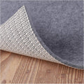 Non Slip Rug Pad Grippers - Square 8x8, 1/8" Thick, (Felt + Rubber) Double Layers Area Carpet Mat Tap, Provides Protection and Cushioning for Hardwood or Tile Floors