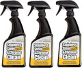 Flitz Stainless Steel & Chrome Clean - 16oz Bottle, USA-Made Stainless Steel Cleaner Spray for Appliances - Grill, Fridge, Sink Stain Remover - Also Works on Aluminum Surfaces (3 Pack)