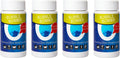 4pcs Bubble Bombs Drain Cleaner, Quick Dredge Pipeline, Powerful Sink Drain Cleaner, Magic Fast Foaming Pipe Dredge Powder, for Kitchen Toilet Pipeline Quick Cleaning Tool （120g*4）