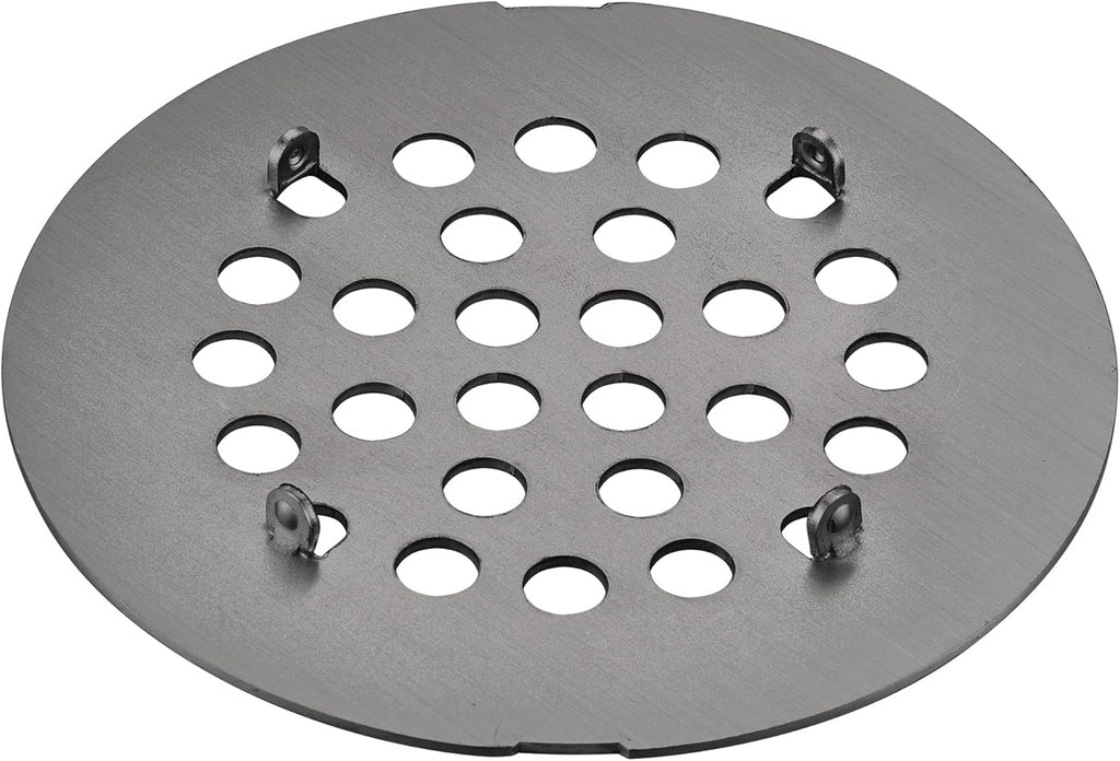 rrajj 4-1/4 (4.25) Inch(108mm) Round Snap-in Shower Floor Drain Cover Replacement Cover (Antique Brown)